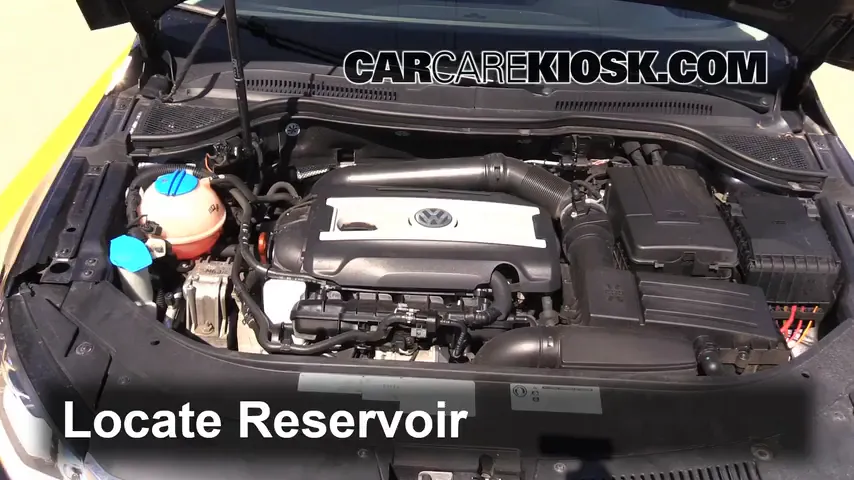 2013 Volkswagen CC Sport Plus 2.0L 4 Cyl. Turbo Sedan (4 Door) Windshield Washer Fluid Add Fluid